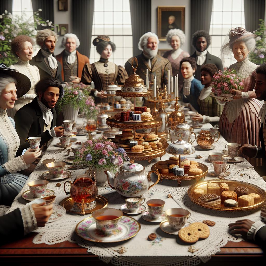 Historic tea party celebration