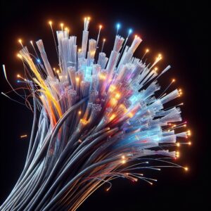Broken Fiber Internet Cables