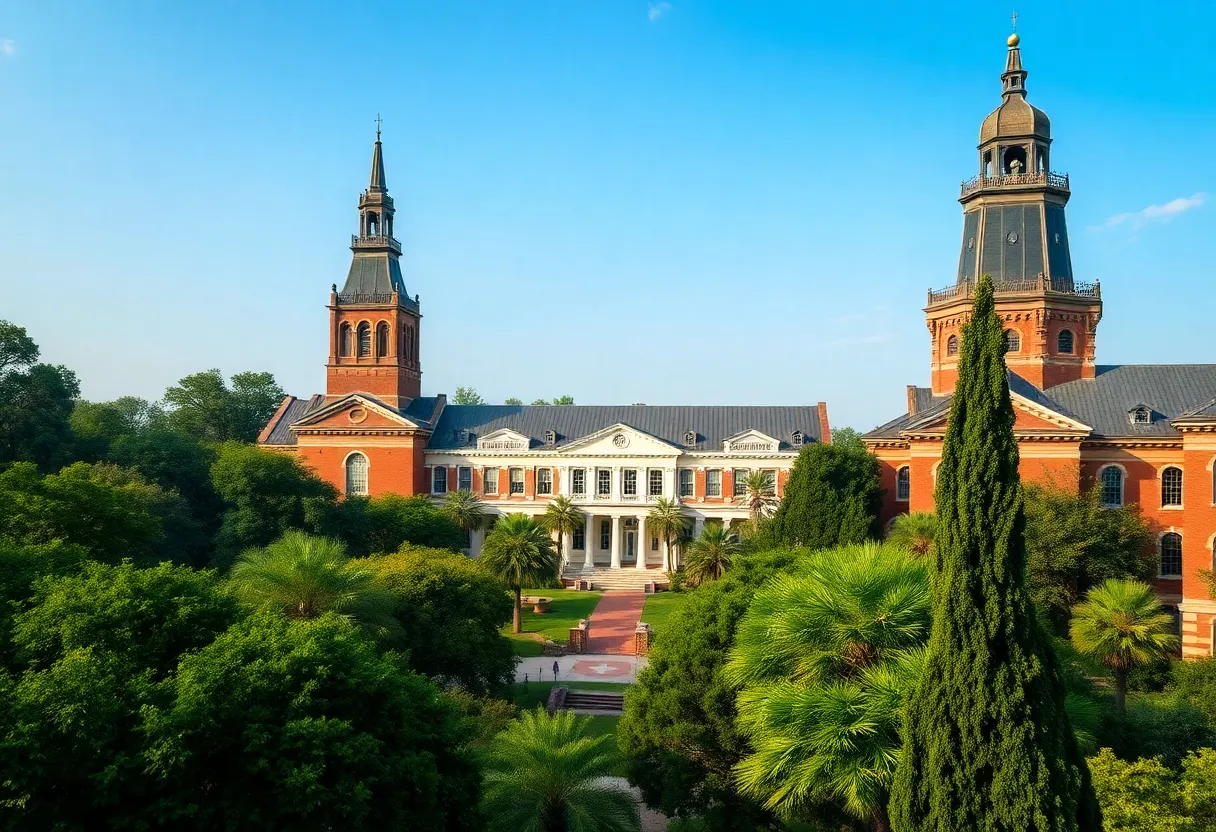 University of Mississippi campus showcasing Southern culture