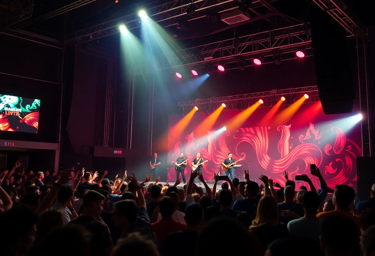 Crowd enjoying live music at Proud Larry's in Oxford