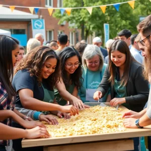 Community members engaging in local initiatives in Oxford