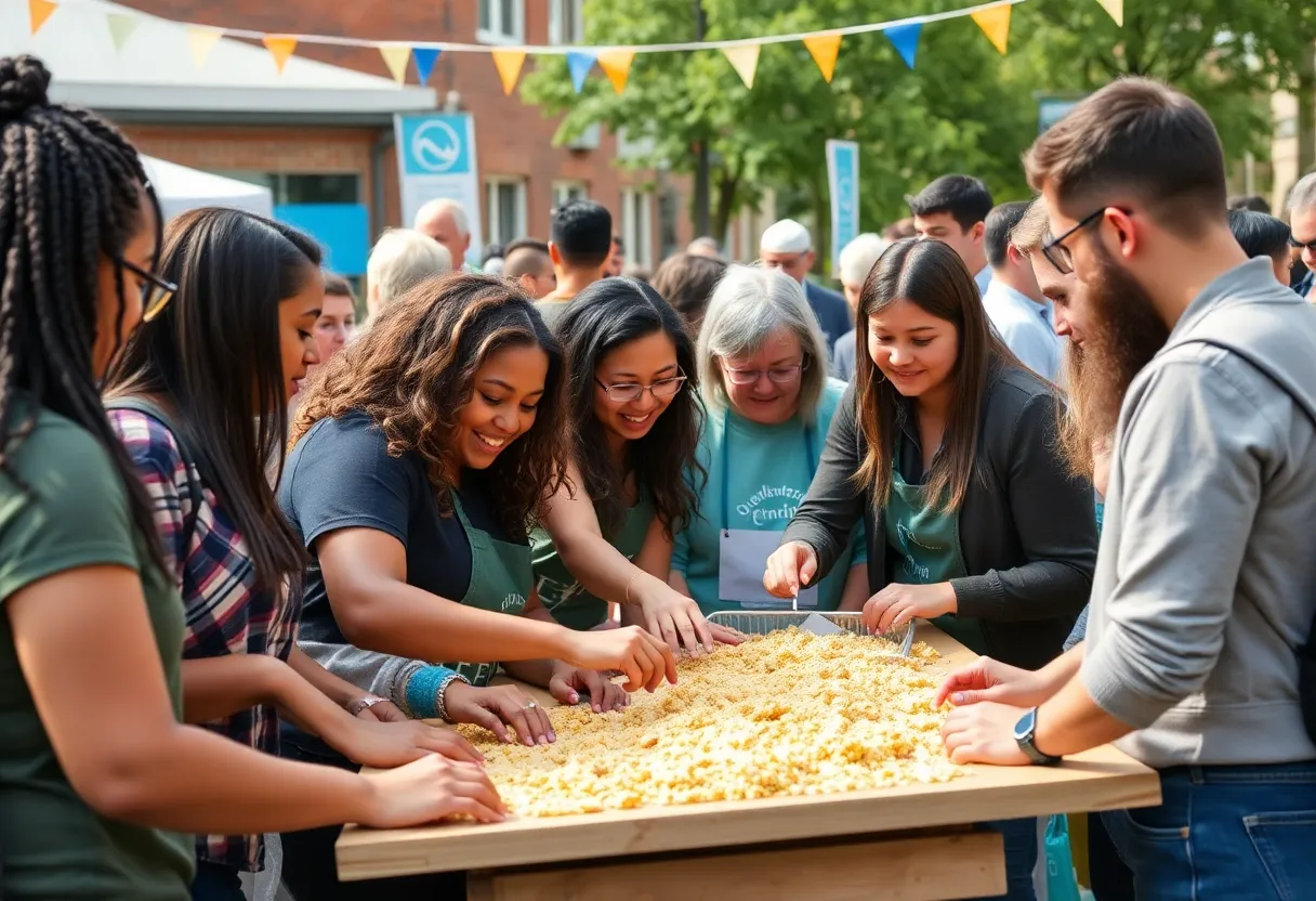Community members engaging in local initiatives in Oxford
