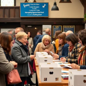 Residents of Oxford participating in local elections
