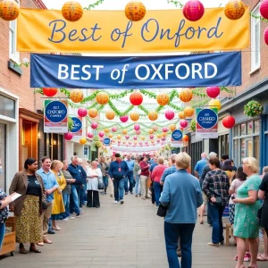 Celebration of Best of Oxford 2025 Awards with community members.