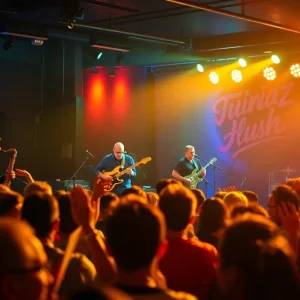 Audience enjoying a jazz concert at Proud Larry's
