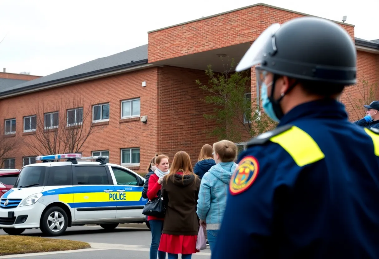 Police presence at Lafayette County school during lockdown