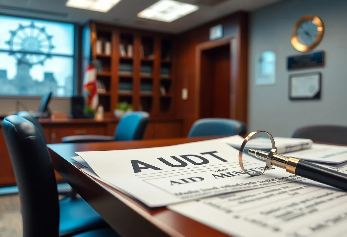 Illustration of financial management and accounting oversight in South Carolina.