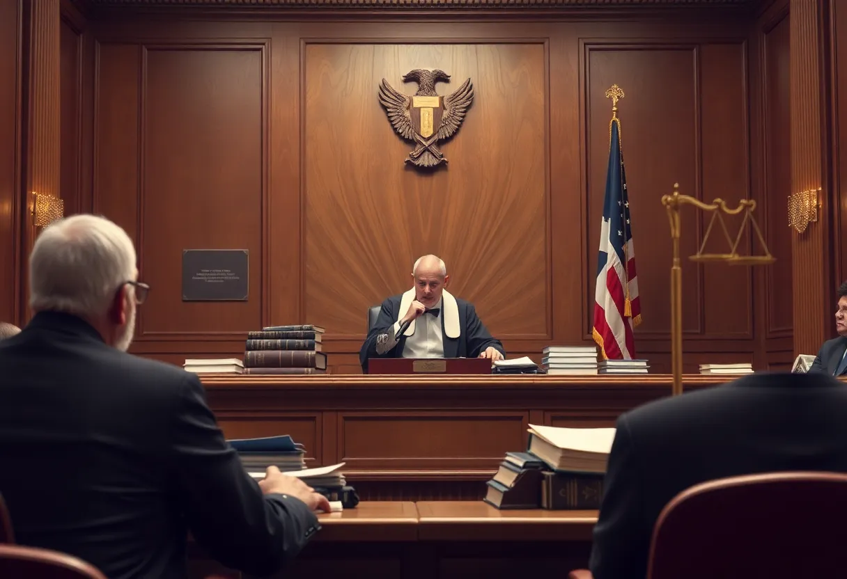 Idaho courtroom where abortion access ruling took place