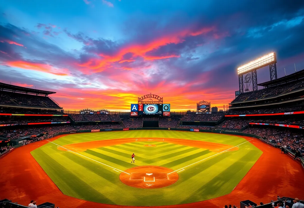 Baseball game scene at Trustmark Park during the Governor's Cup