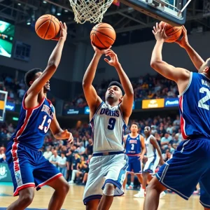 Players competing in the NBA Play-In Tournament