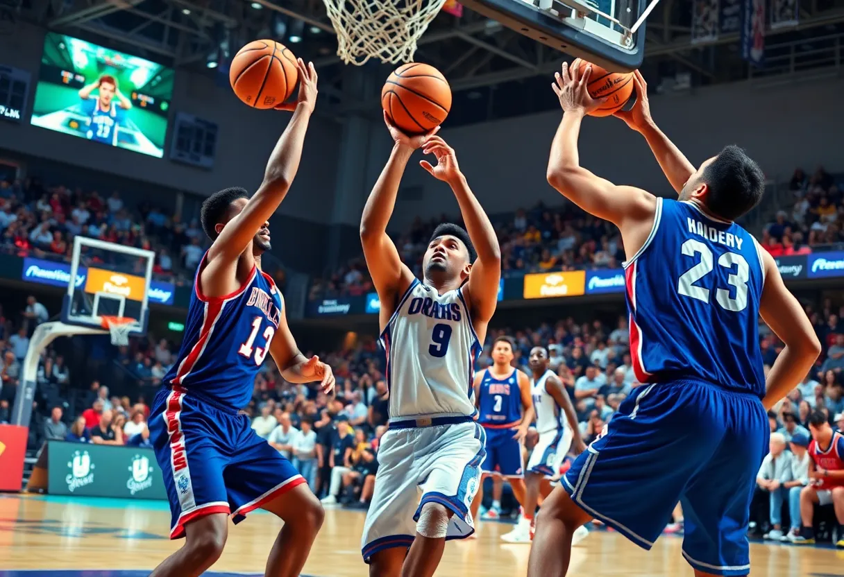 Players competing in the NBA Play-In Tournament
