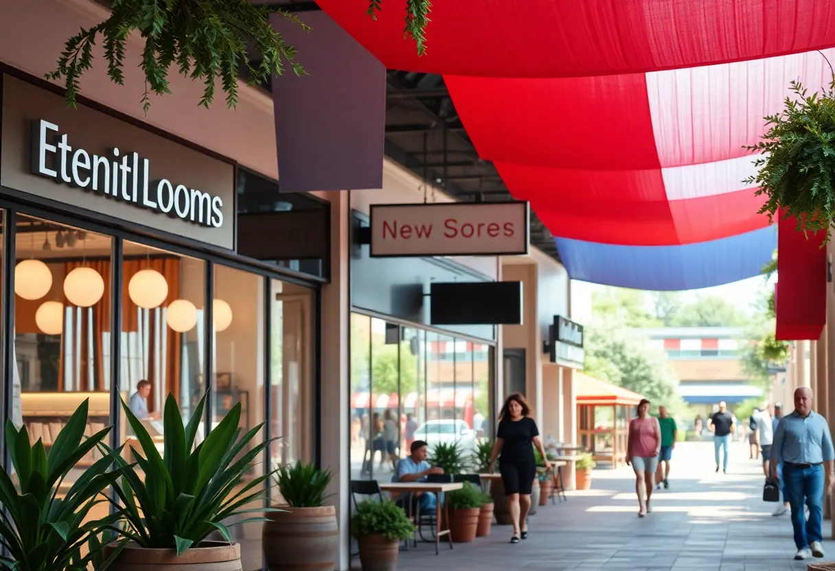 Vibrant atmosphere with new businesses at Oxford Commons