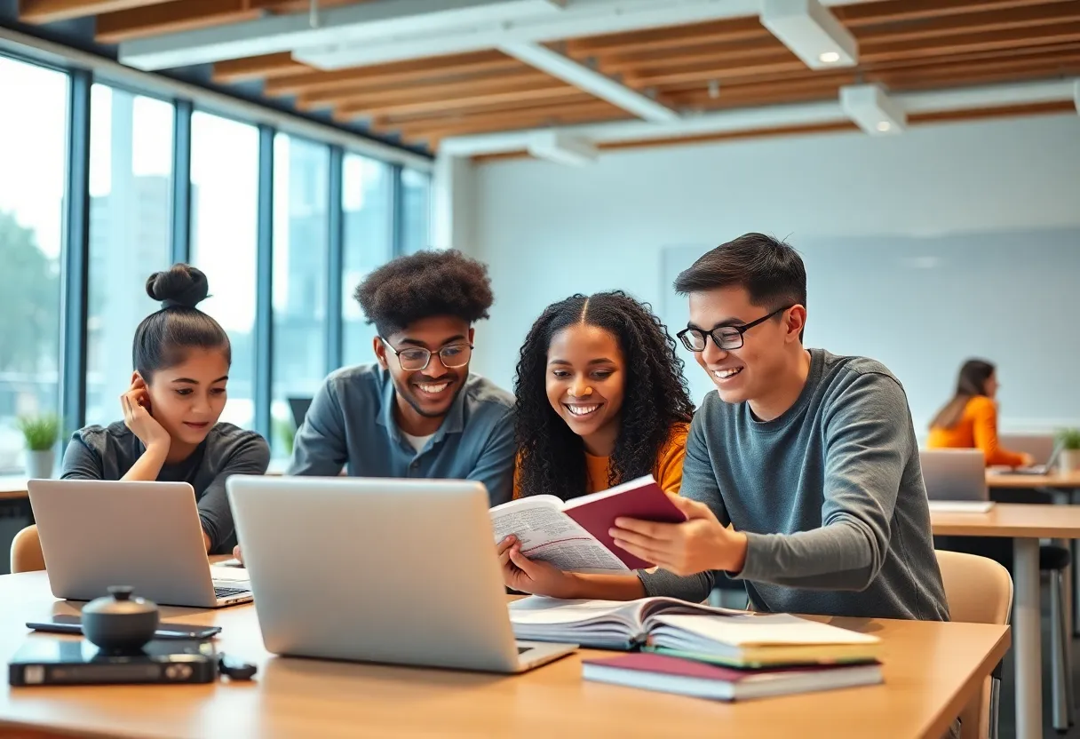 Students participating in Arabic language learning at Ole Miss