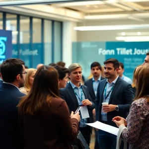 Participants engaged in discussion at the University of Mississippi symposium on social media and AI.