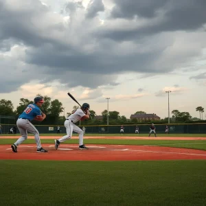 Georgia Tech baseball team competing in Oxford Regional tournament