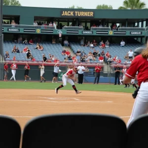 Teams competing in the SEC Softball Tournament semifinals