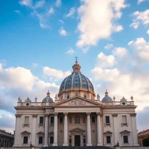 St. Peter's Basilica representing new beginning for the Catholic Church