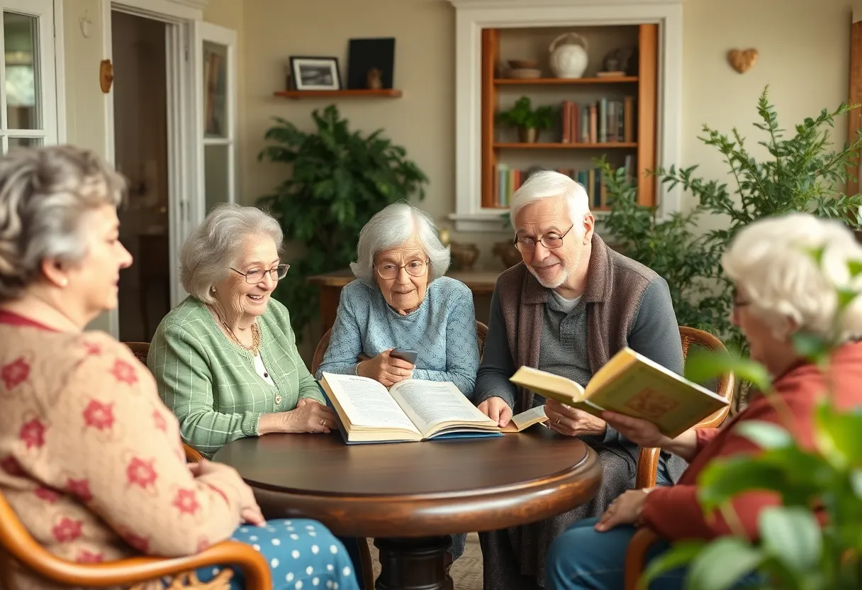 A retirement celebration in the Oxford community