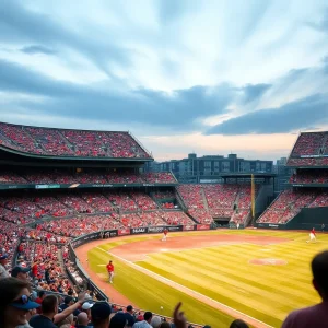 Georgia Tech baseball team playing against Ole Miss at Swayze Field.