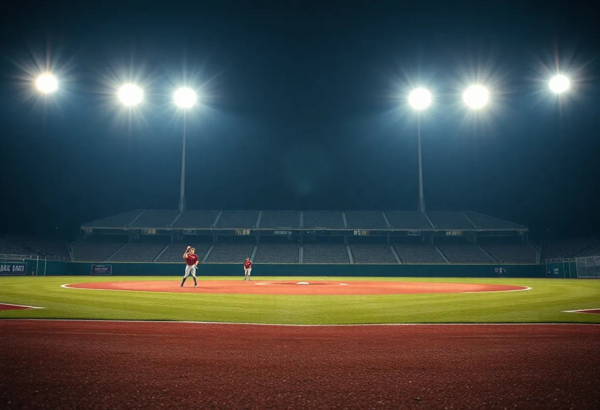 Hunter Elliott celebrating his Gold Glove Award win