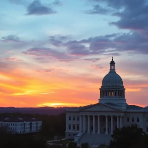 Symbolic representation of political change in North Carolina