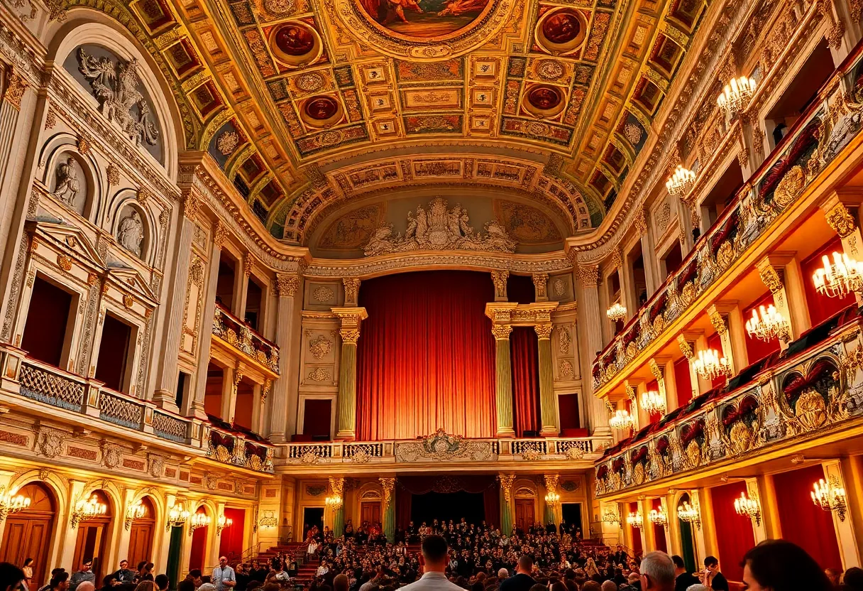 Exterior view of the Kennedy Center Opera House showcasing its architectural beauty.