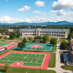 Various sports facilities at Ole Miss