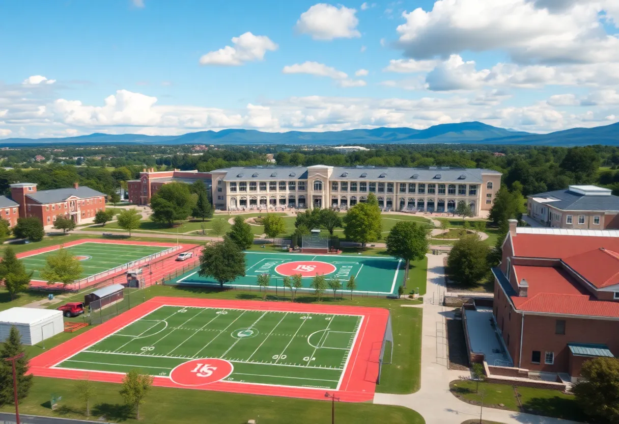 Various sports facilities at Ole Miss
