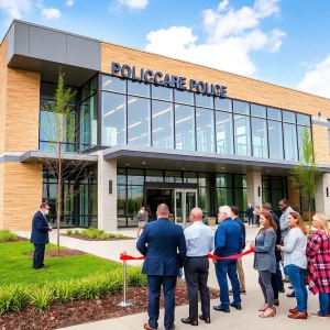 Inauguration of the new Oxford police headquarters building