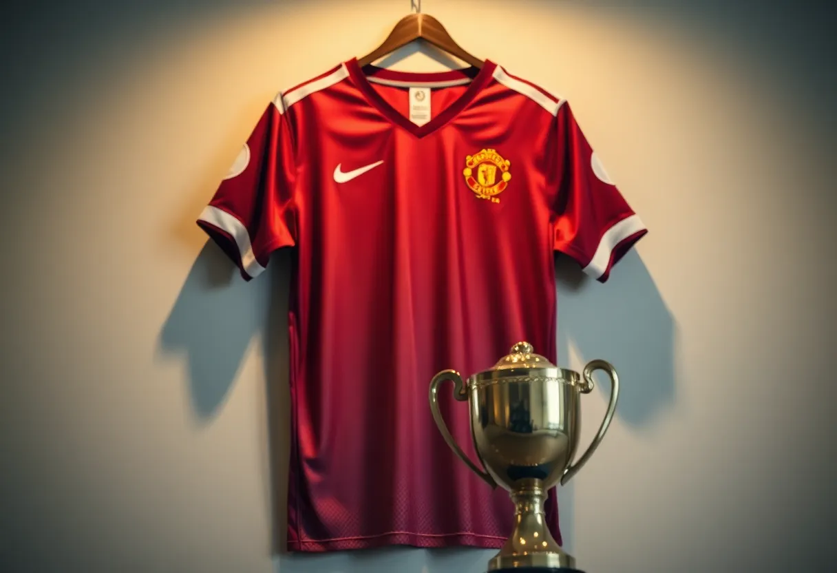 Football jersey representing the Chucky Mullins Courage Award