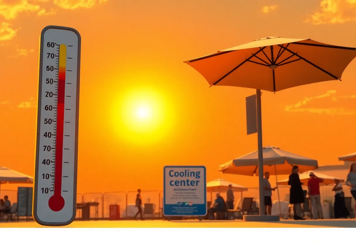 People seeking relief from extreme heat in Memphis