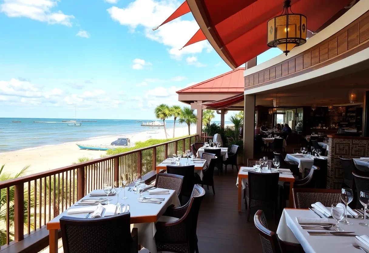 New dining spots along the Gulf Coast showcasing variety and innovation in cuisine.