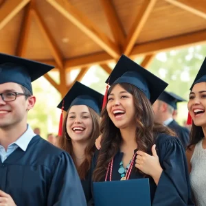 Graduation ceremony for Lafayette High School Class of 2025