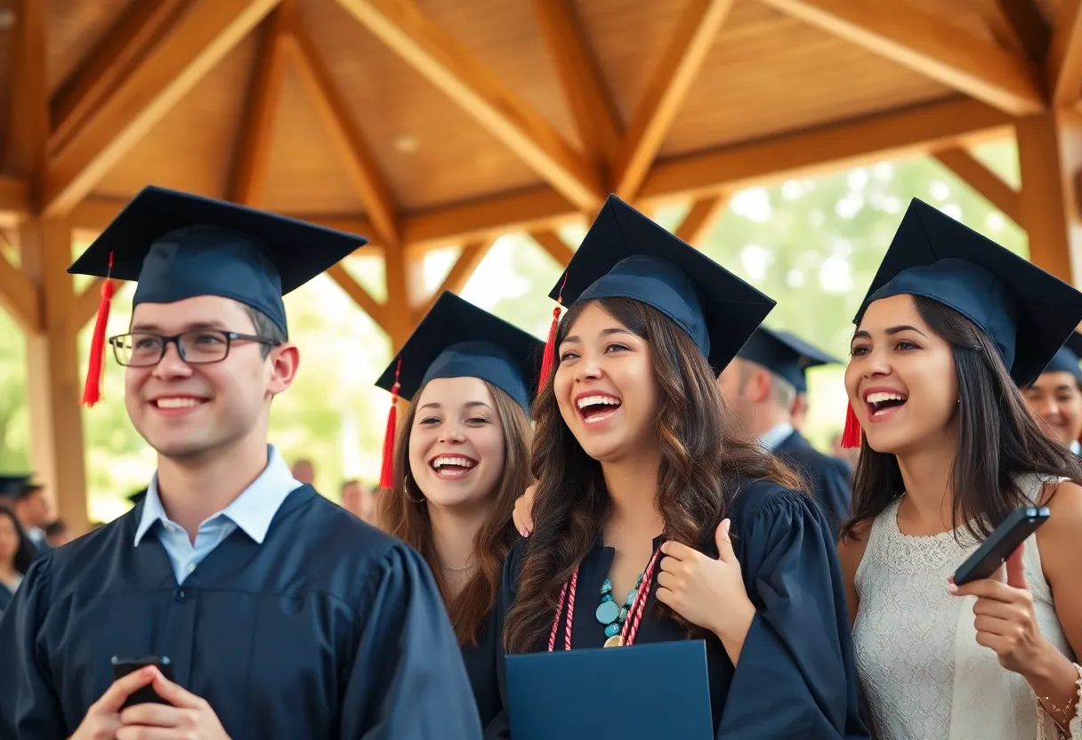 Graduation ceremony for Lafayette High School Class of 2025