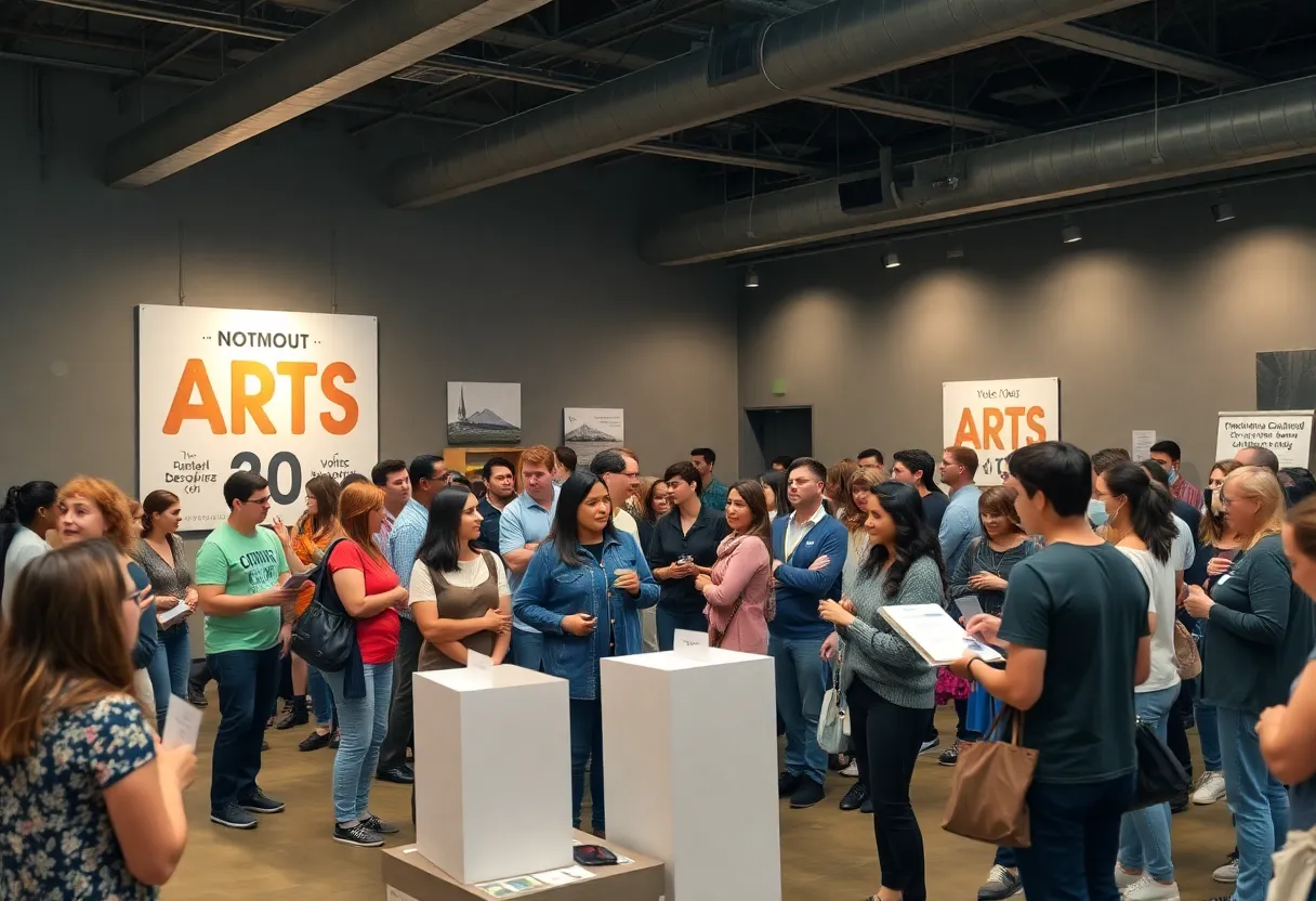 Participants engaging at the Lafayette Nonprofits Night event