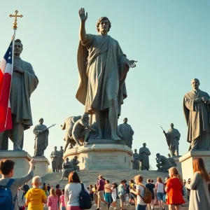Statue commemorating Robert Smalls' legacy
