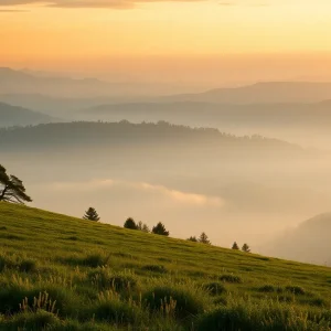 A serene landscape symbolizing legacy and remembrance.