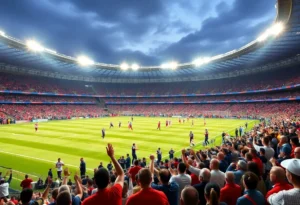 Ole Miss football team in action during the game against Tulane.