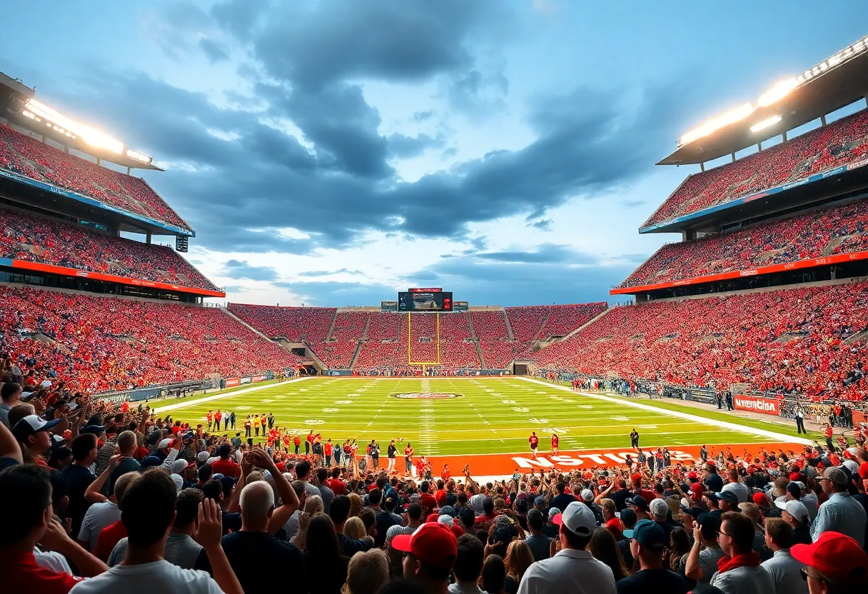 Exciting atmosphere at Ole Miss LSU football game