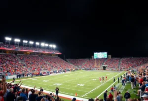 Ole Miss Rebels showcase their team spirit on game day