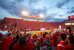 Action from the Tulane Green Wave vs Ole Miss Rebels football game