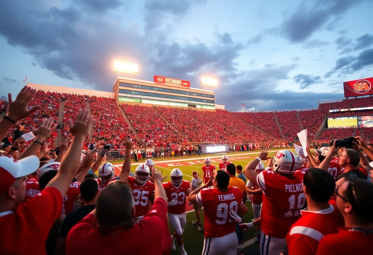 Action from the Tulane Green Wave vs Ole Miss Rebels football game