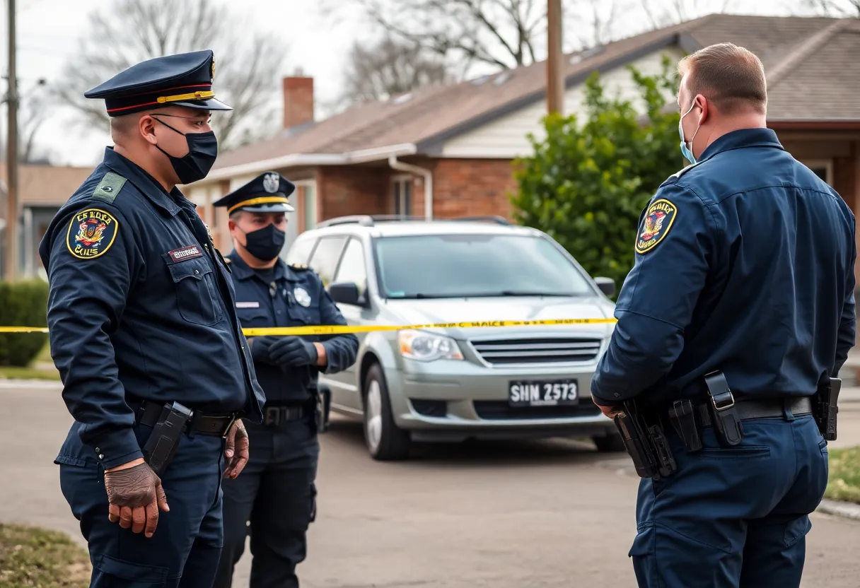 Law enforcement agents collaborating in a community investigation of human trafficking